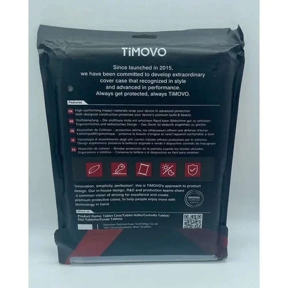 TiMOVO Folio Stand Case‎ for Apple 7th 8th 9th Generation 2019-2021 iPad 10.2” - Picture 2 of 6